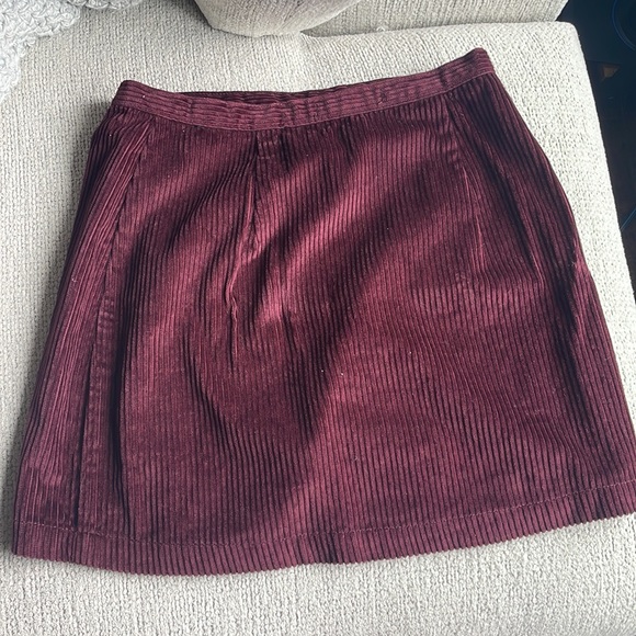 Abercrombie & Fitch Corduroy Mini Skirt - 4 - Picture 2 of 3